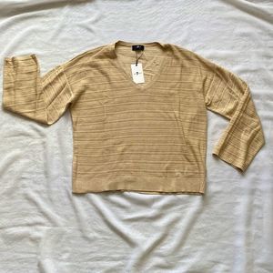 7 For All Mankind Striped Sweater
